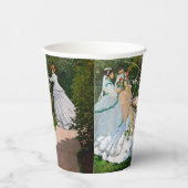 Gobelets En Papier Claude Monet - Les femmes dans le jardin (Droite)