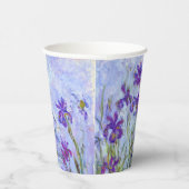 Gobelets En Papier Claude Monet - Lilac Irises / Iris Mauves (Droite)