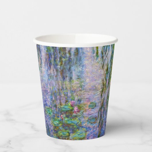 Gobelets En Papier Claude Monet - Lys d'eau (Gauche)
