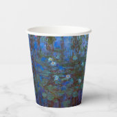 Gobelets En Papier Claude Monet - Lys d'Eau Bleue (Verso)