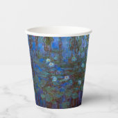 Gobelets En Papier Claude Monet - Lys d'Eau Bleue (Recto)
