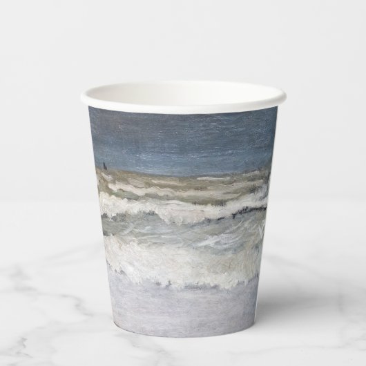 Gobelets En Papier Claude Monet - Mer Noire à Etretat (Verso)