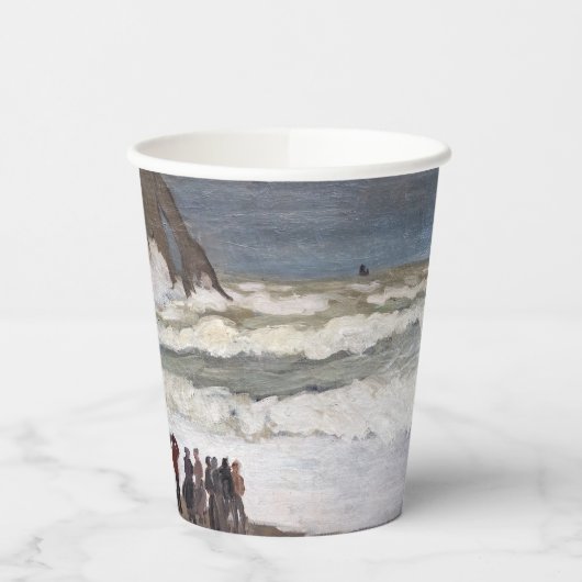 Gobelets En Papier Claude Monet - Mer Noire à Etretat (Gauche)