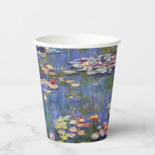 Gobelets En Papier Claude Monet - Nymphéas