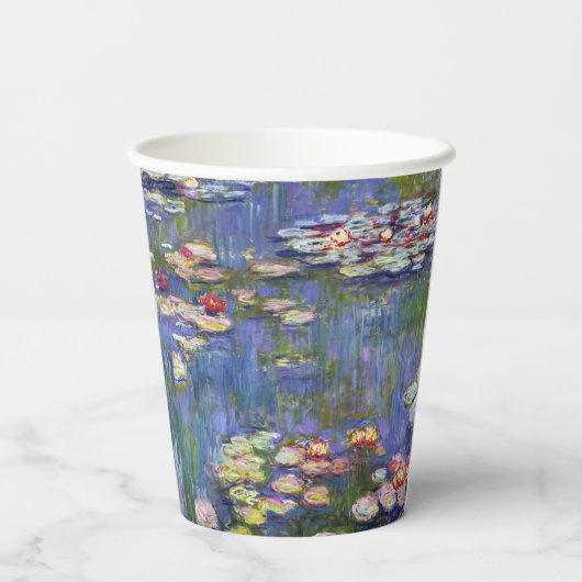 Gobelets En Papier Claude Monet - Nymphéas / Nymphéas (Verso)