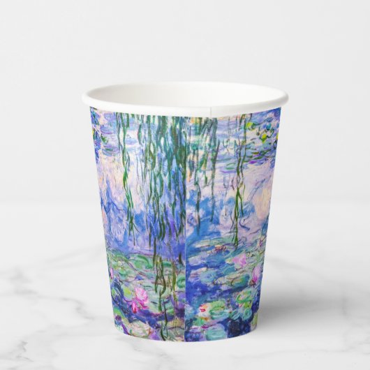 Gobelets En Papier Claude Monet - Nymphéas / Nymphéas 1919 (Droite)