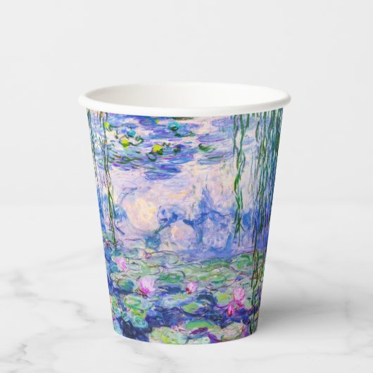 Gobelets En Papier Claude Monet - Nymphéas / Nymphéas 1919 (Recto)