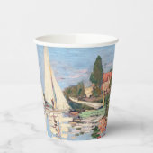Gobelets En Papier Claude Monet - Regattas à Argenteuil (Gauche)