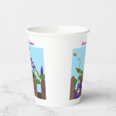 Gobelets En Papier Clematis in the Garden Paper cup (Gauche)