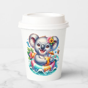 Gobelets En Papier Clipart de sublimation Koala