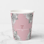 Gobelets En Papier cloches mariages (Verso)