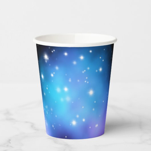 Gobelets En Papier Clouages spatiaux Galaxy Starlight (Gauche)