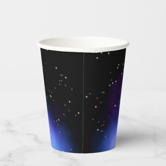 Gobelets En Papier Clouages spatiaux Galaxy Starlight (Droite)