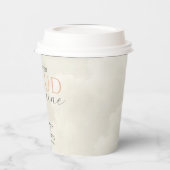 Gobelets En Papier Cloud Neuf nuages blancs Baby shower (Gauche)