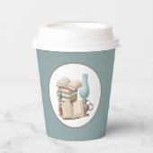 Gobelets En Papier club de lecture mignon (Recto)