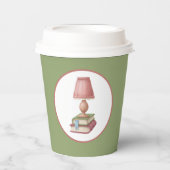 Gobelets En Papier club de lecture mignon  (Recto)