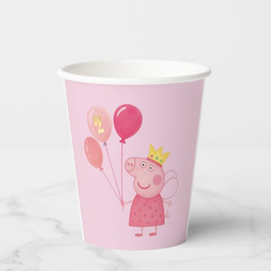 Gobelets En Papier Cochon Peppa (Recto)