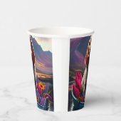 Gobelets En Papier Cocker Spaniel sur une pagaie : une aventure Pitto (Droite)