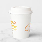 Gobelets En Papier Cocktail Aperol Italien C'est l'amour Enterrement  (Gauche)