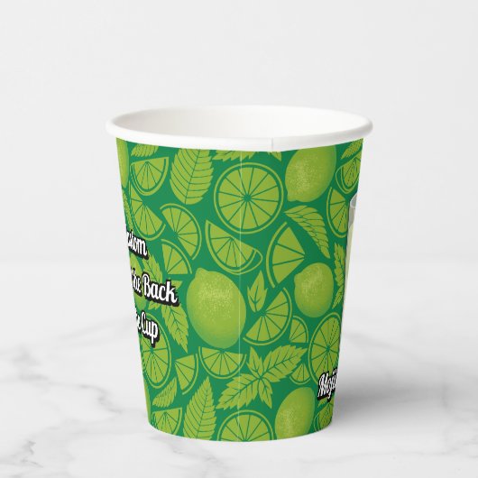 Gobelets En Papier Cocktail Mojito (Droite)