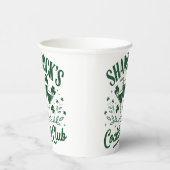 Gobelets En Papier Cocktail shamrock (Droite)