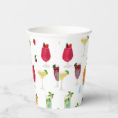 Gobelets En Papier Cocktails et boissons de fête (Droite)