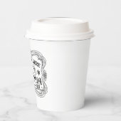 Gobelets En Papier coco chaud Noël Père Noël (Gauche)