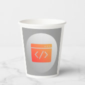 Gobelets En Papier Code coupe (Recto)
