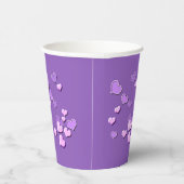 Gobelets En Papier  cœurs (Droite)