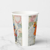 Gobelets En Papier Coeurs de lapin blanc Alice Classic (Droite)