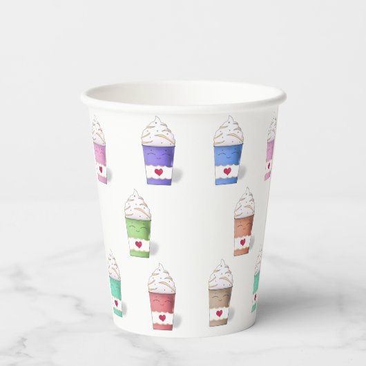 Gobelets En Papier Coffee Cups (Verso)