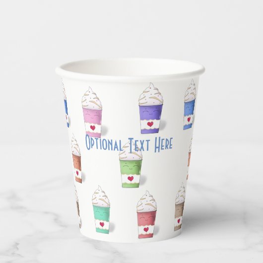 Gobelets En Papier Coffee Cups (Recto)