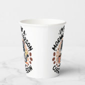 Gobelets En Papier Coffee-Première Attitude Amusante Conception Chat (Droite)