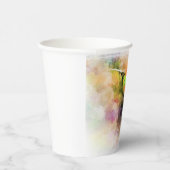 Gobelets En Papier Colibri aquarelle (Droite)