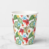 Gobelets En Papier Colibri tropical (Verso)