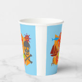 Gobelets En Papier Collage de chasse au trésor (Droite)