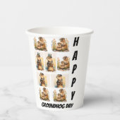 Gobelets En Papier Collage de photos personnalisées Jour 9 (Recto)