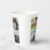 Gobelets En Papier Collage photo moderne simple (Gauche)