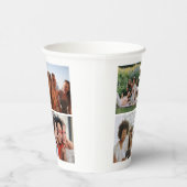 Gobelets En Papier Collage photo moderne simple (Droite)