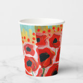 Gobelets En Papier Collection Champ Poppy (Verso)