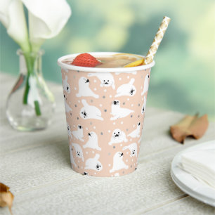 Gobelets En Papier Collection d'animaux de l'Arctique - Phoques