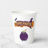 Gobelets En Papier Collection de fêtes d'Halloween ! (Verso)