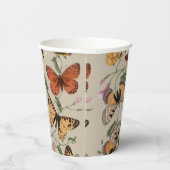 Gobelets En Papier Collection de la papillon Moth Nature Dessin (Droite)