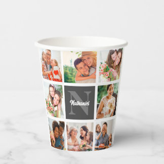 Gobelets En Papier Collection Famille Moderne Photo & cadeau personna