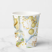 Gobelets En Papier Collection Résolution du Nouvel An (Verso)