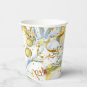 Gobelets En Papier Collection Résolution du Nouvel An (Droite)