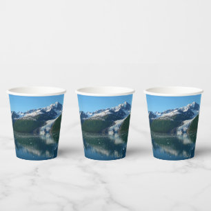 Gobelets En Papier College Fjord II Belle photographie de l'Alaska