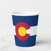Gobelets En Papier Coloradan Flag, Flag of Colorado (Recto)