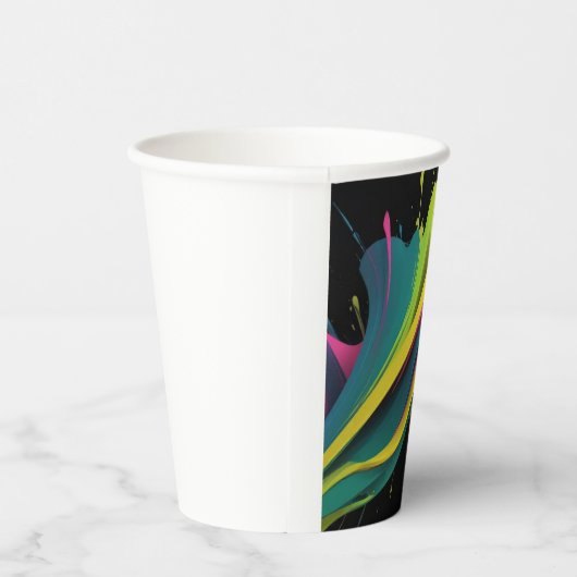 GOBELETS EN PAPIER COLORES (Droite)