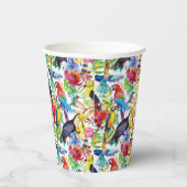 Gobelets En Papier Colorful Watercolor (Droite)